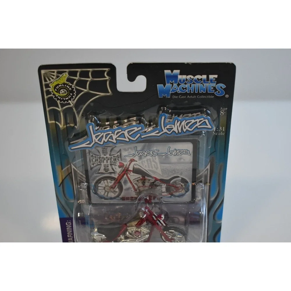 2004 Jesse James West Coast Choppers Cherry CFL JJ04-31-04 1:31 Scale